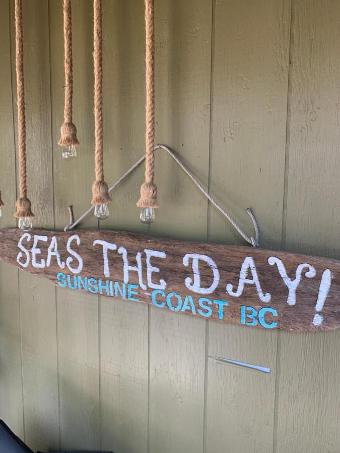 Hotel Seas The Day House 5 Star Hottub Pets Bbq Fire Premier Location Gibsons Exterior foto